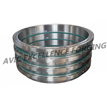 Forjamento de anel de aço inoxidável para equipamentos petroquímicos